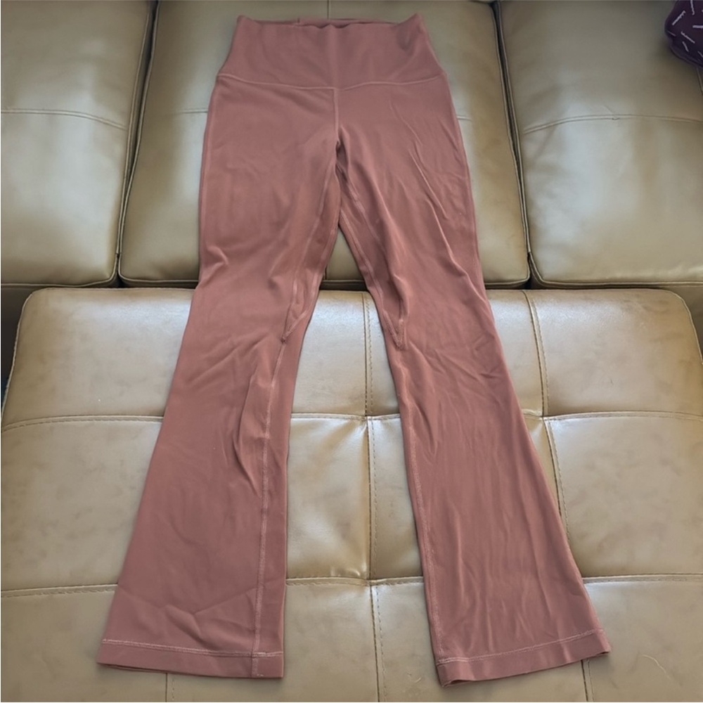 Lululemon Athletica Mauve Orange Leggings with Soft Stretchy Fabric